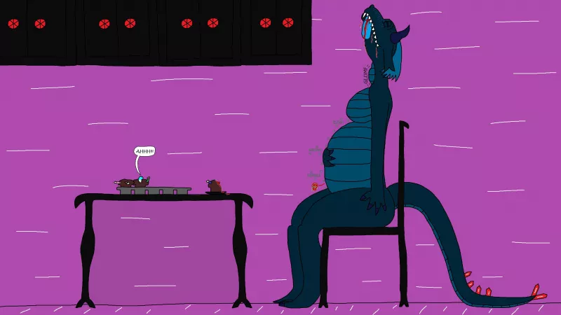 (HARD VORE) Munching Micro Muffins (OC by CryoDrago)