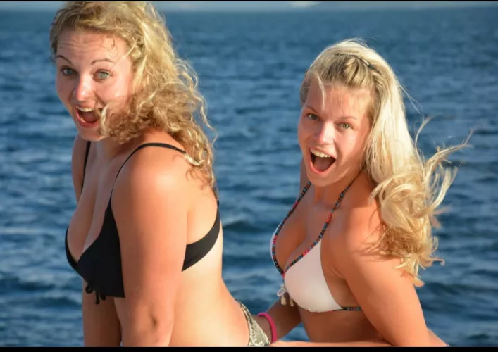 Have both just seen your raging hard on ? Have both just seen your raging hard on ?