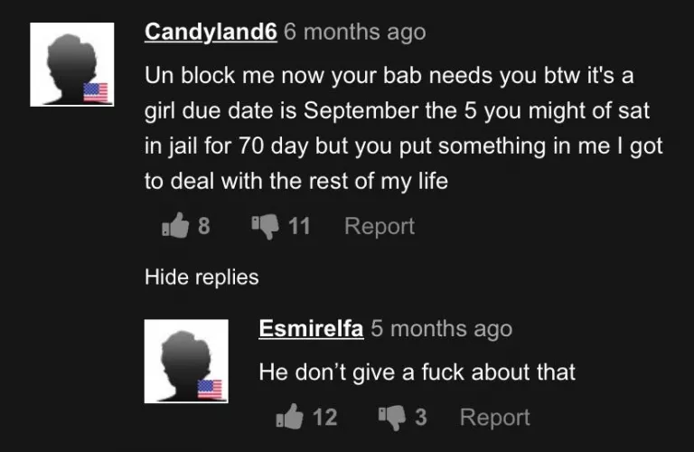 He don’t give a fuck about that