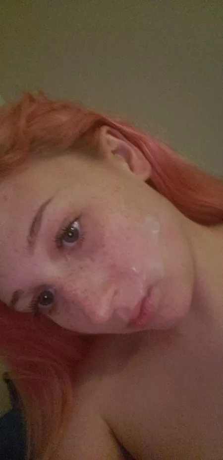 He was brutal with me and super degrading, I don't even know how to describe how it felt when he unexpectedly covered my face in cum...