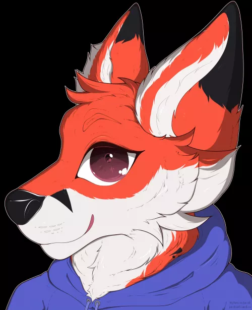 headshot commission, by me! [OC]