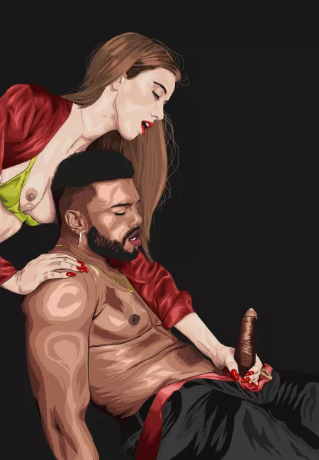 Hello everybody ! I like to draw porn star to make custom art (here Haley Reed) Which actress would you like to see drawn ?! I'm awaiting your suggestions 😊