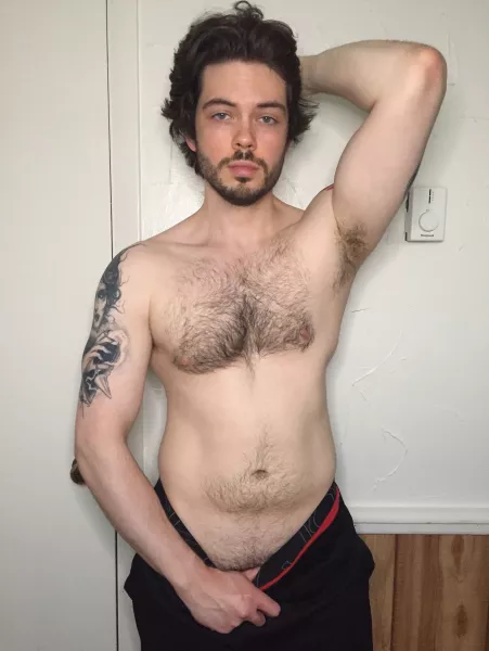 Help me take these pants off?