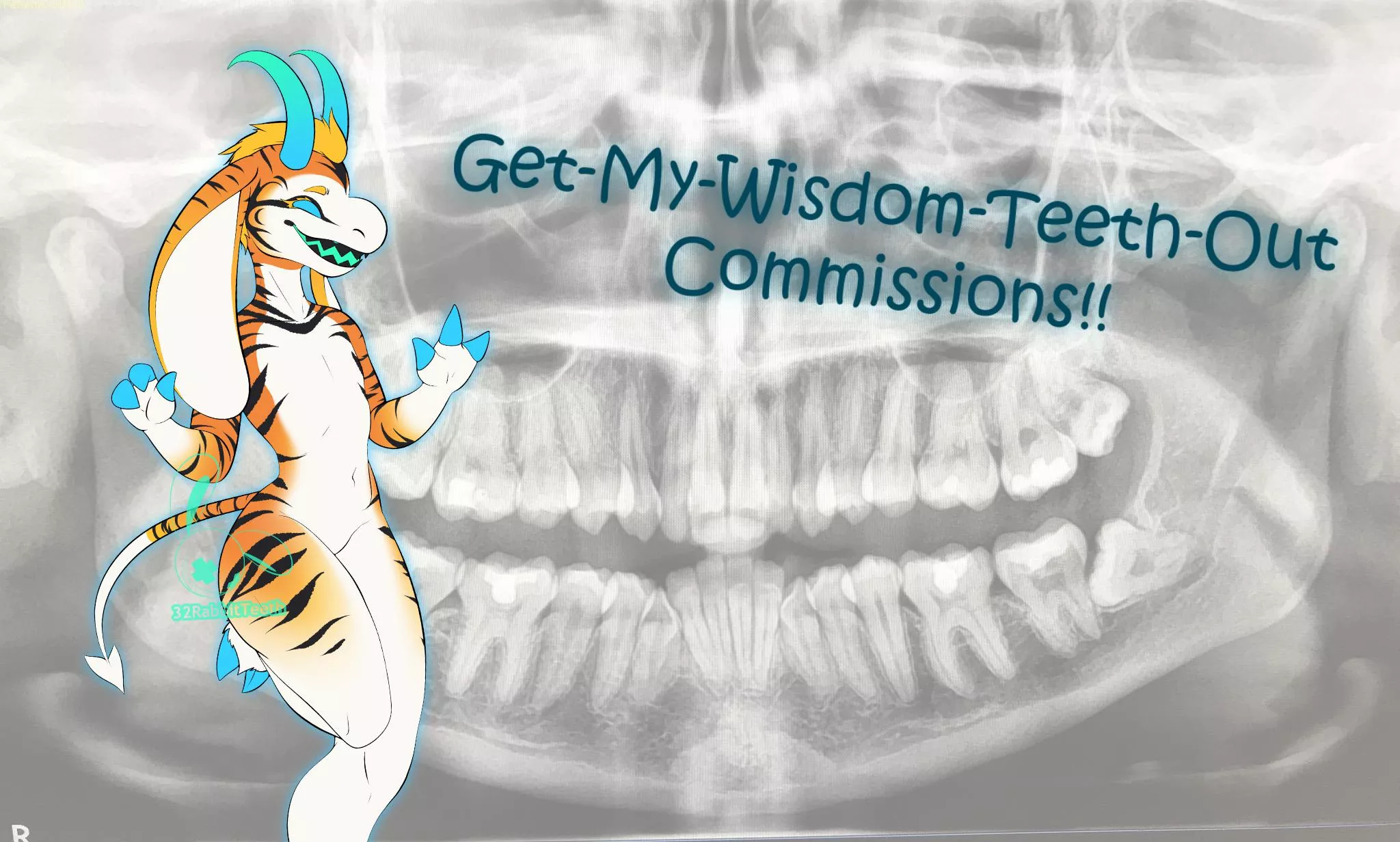 Help-get-my-wisdom-teeth-out commissions!