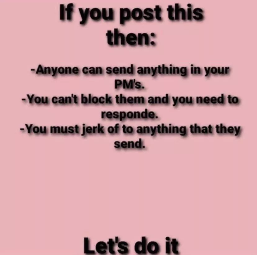 Here goes