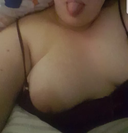 Here's mine, escaping from my top...