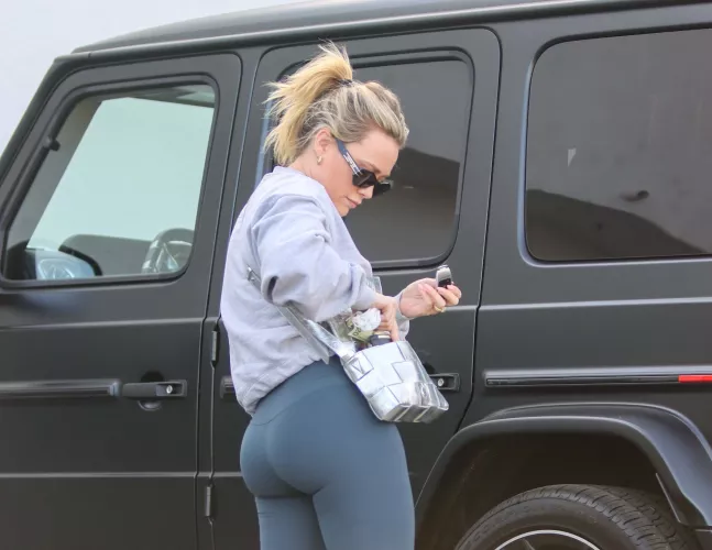 Hilary Duff’s ass is simply amazing.