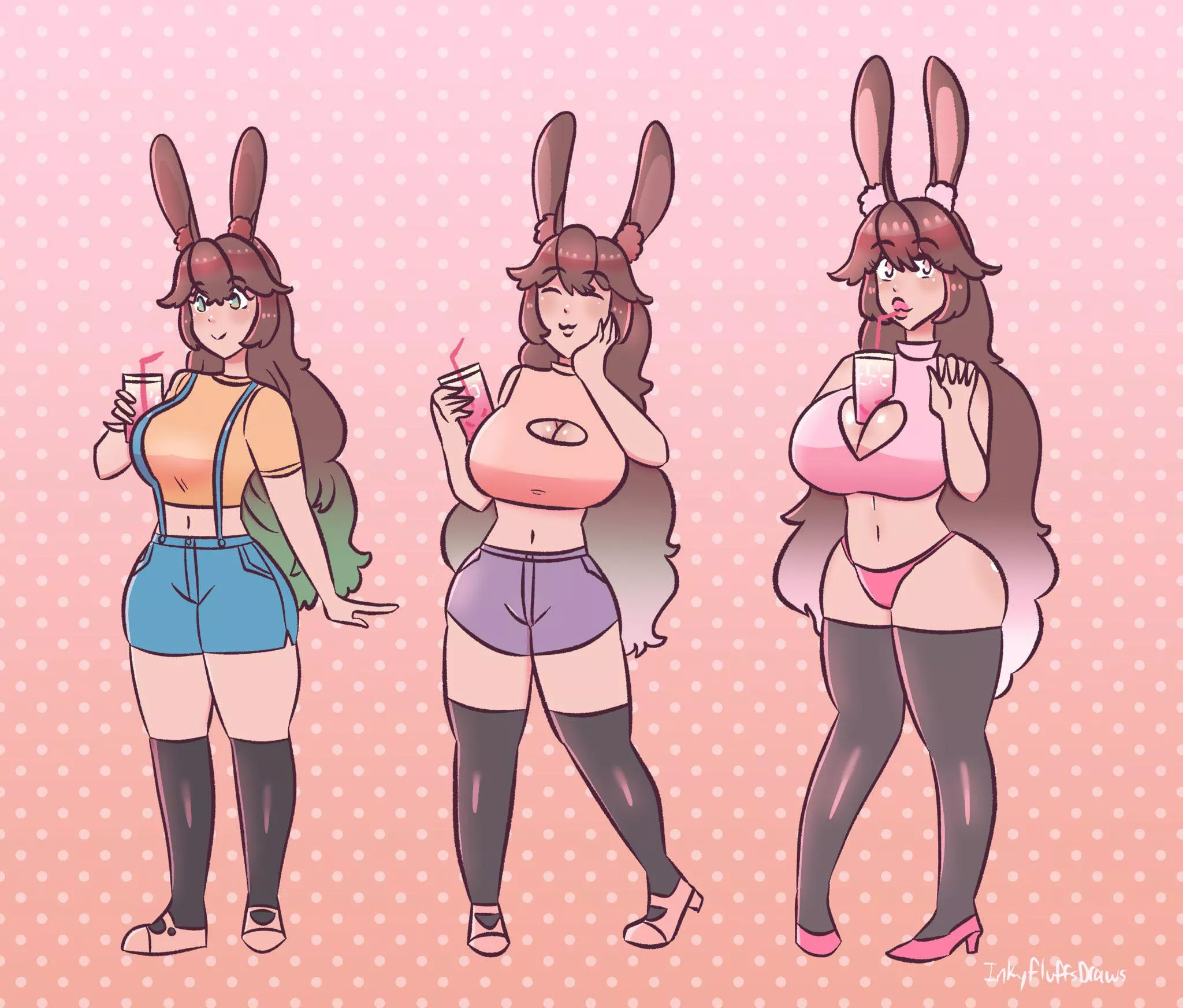 Hollybun Bimbofication!