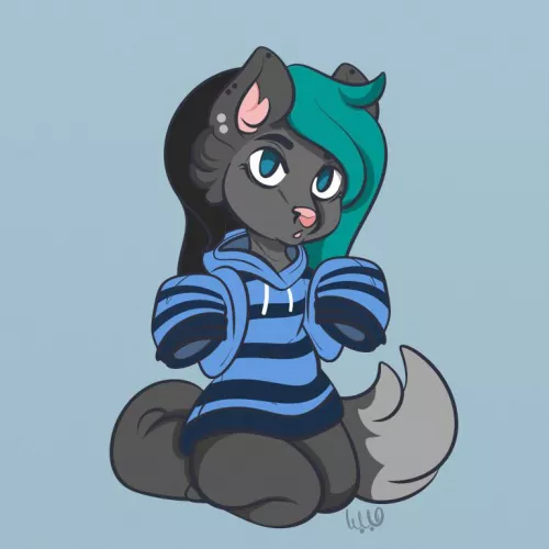 Hoodie! (Art by me. Instagram: Whimsy.Von.Grimm)