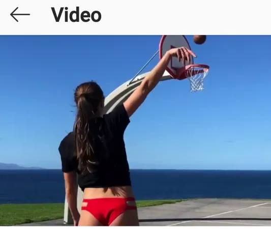 Hooping outside