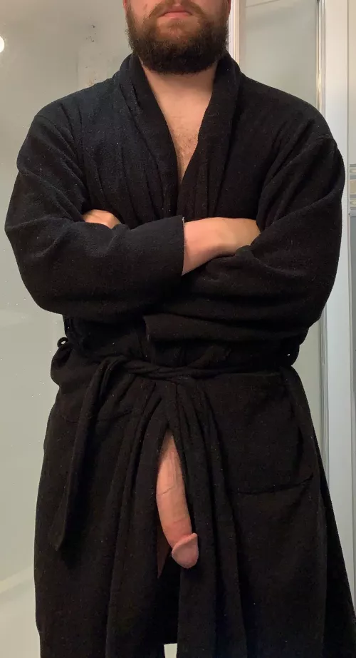 Hope it’s okay if I’m in a robe like 99% of the time. [35]