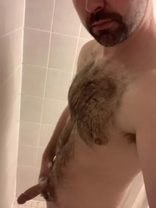 Hope you don’t mind if I’m a little wet.