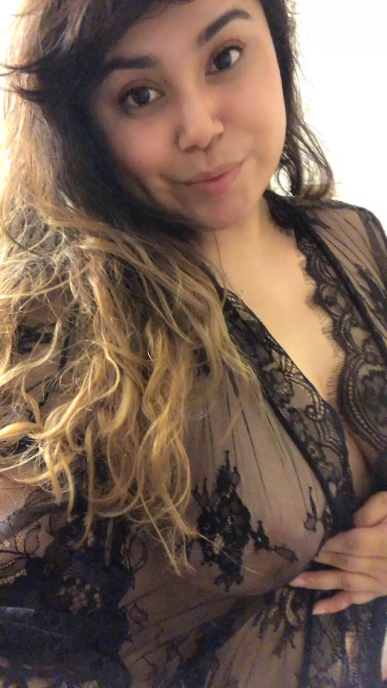 Hope you like playing peekaboo cause you can take a peek at my boobs anytime 😉