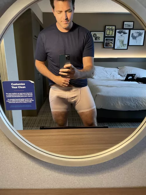 Hotel rooms [m]ean I get to get filthy, right???