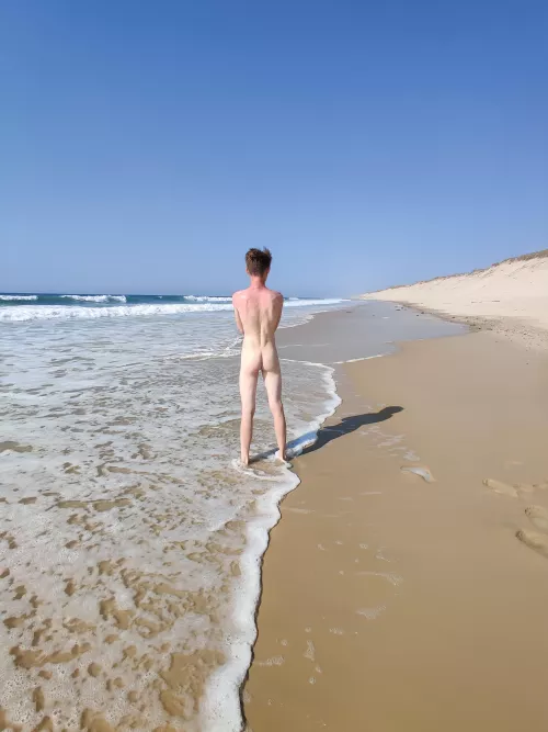 Hourtin, France. One of the most memorable naked moment of my life * - *
