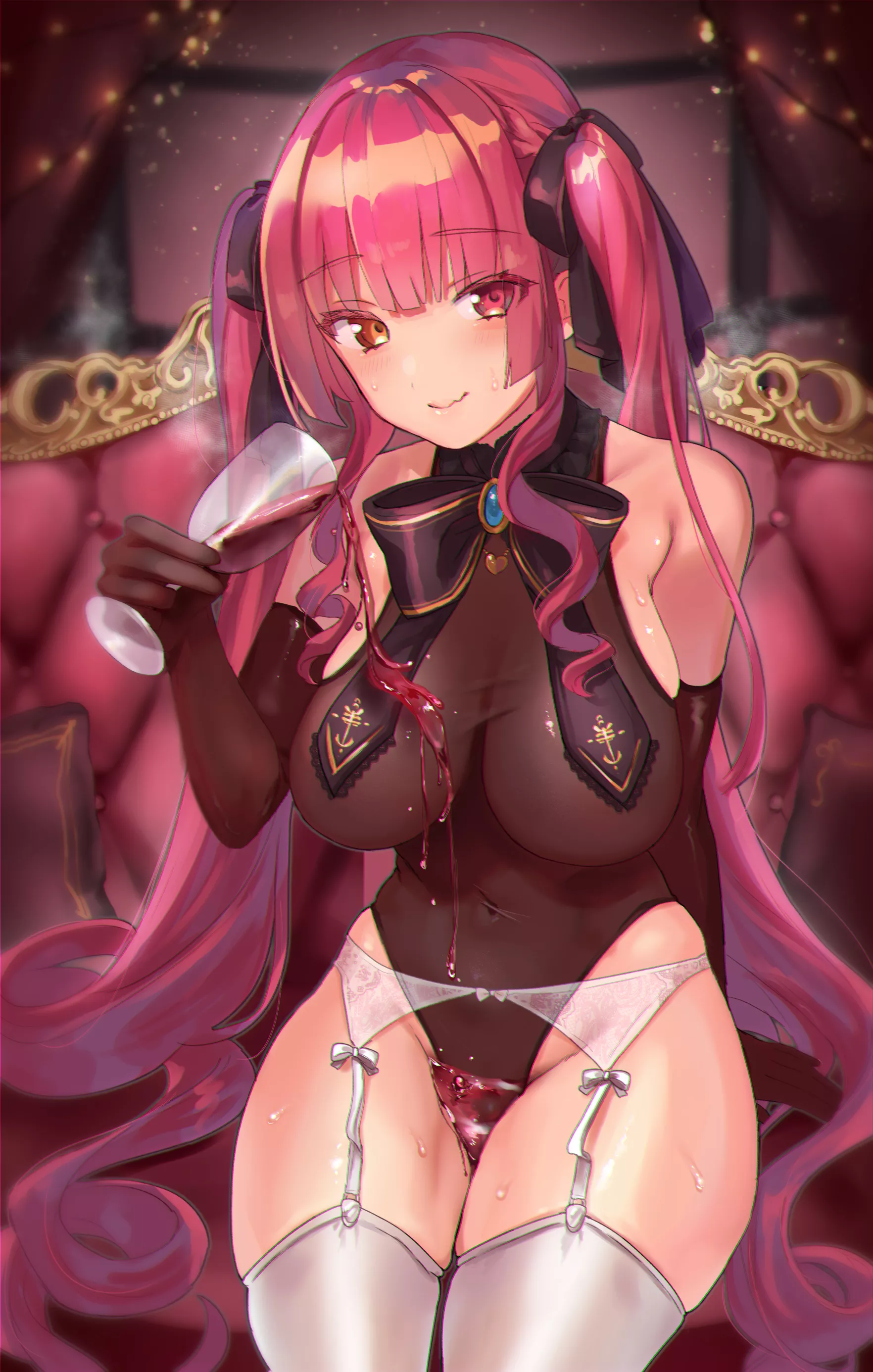 Houshou Marine Spilled Wine (Saise Chisa) [Hololive]