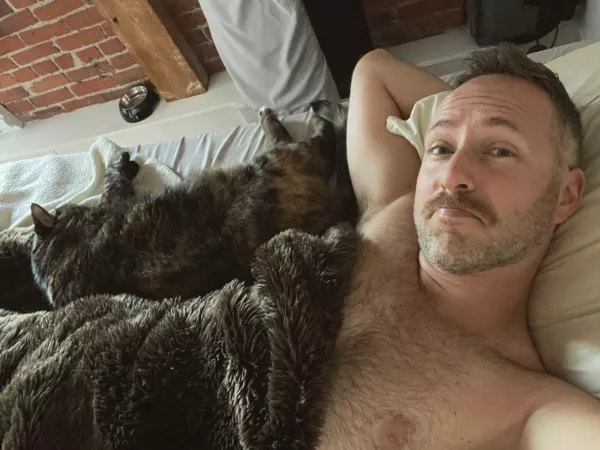 How can I get out of bed when I’m getting these cuddles?