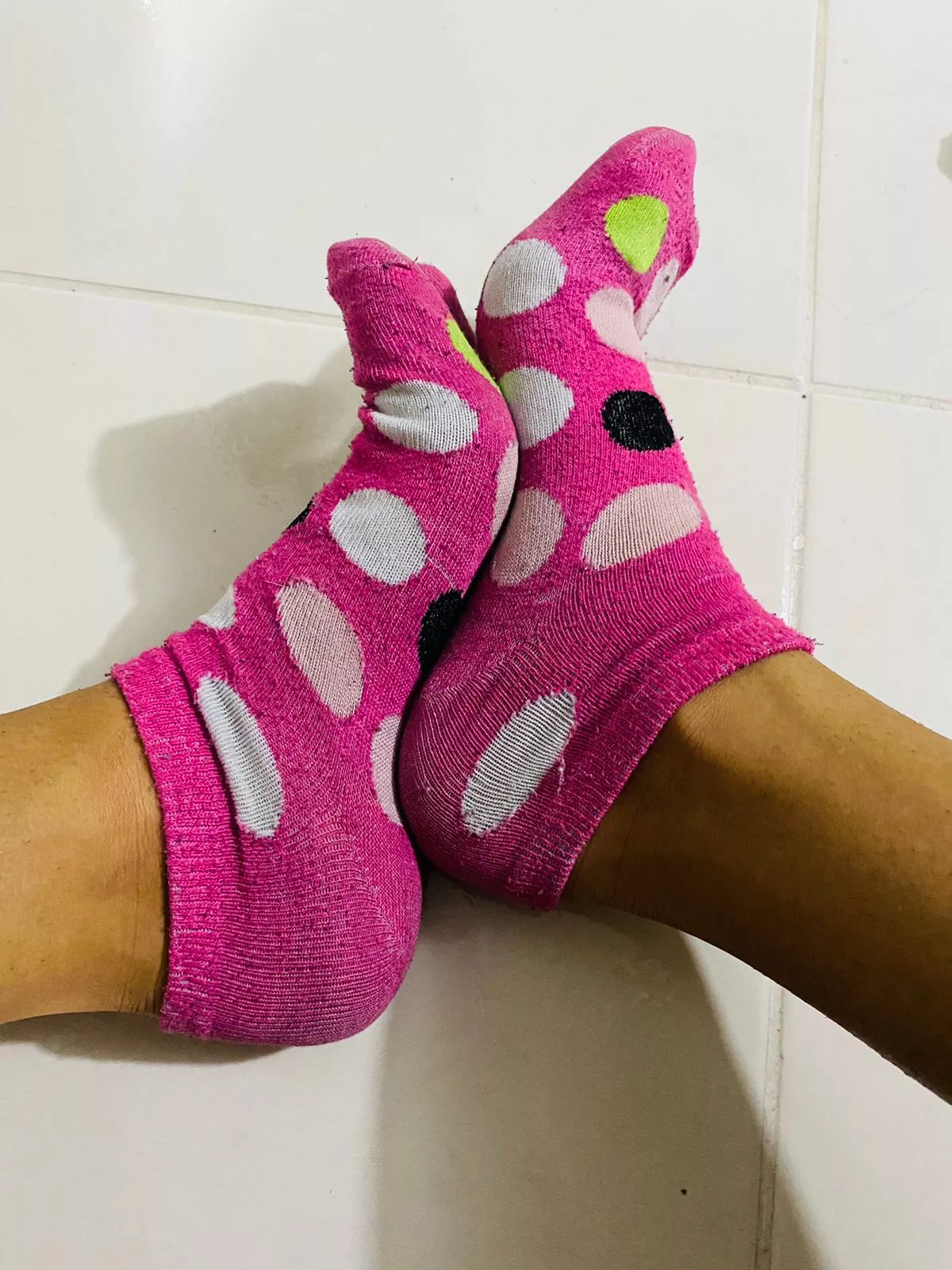 How do my feet look in these socks?