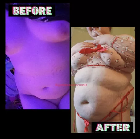 how do you feel about my weight gain? ☺️ i feel so sexy