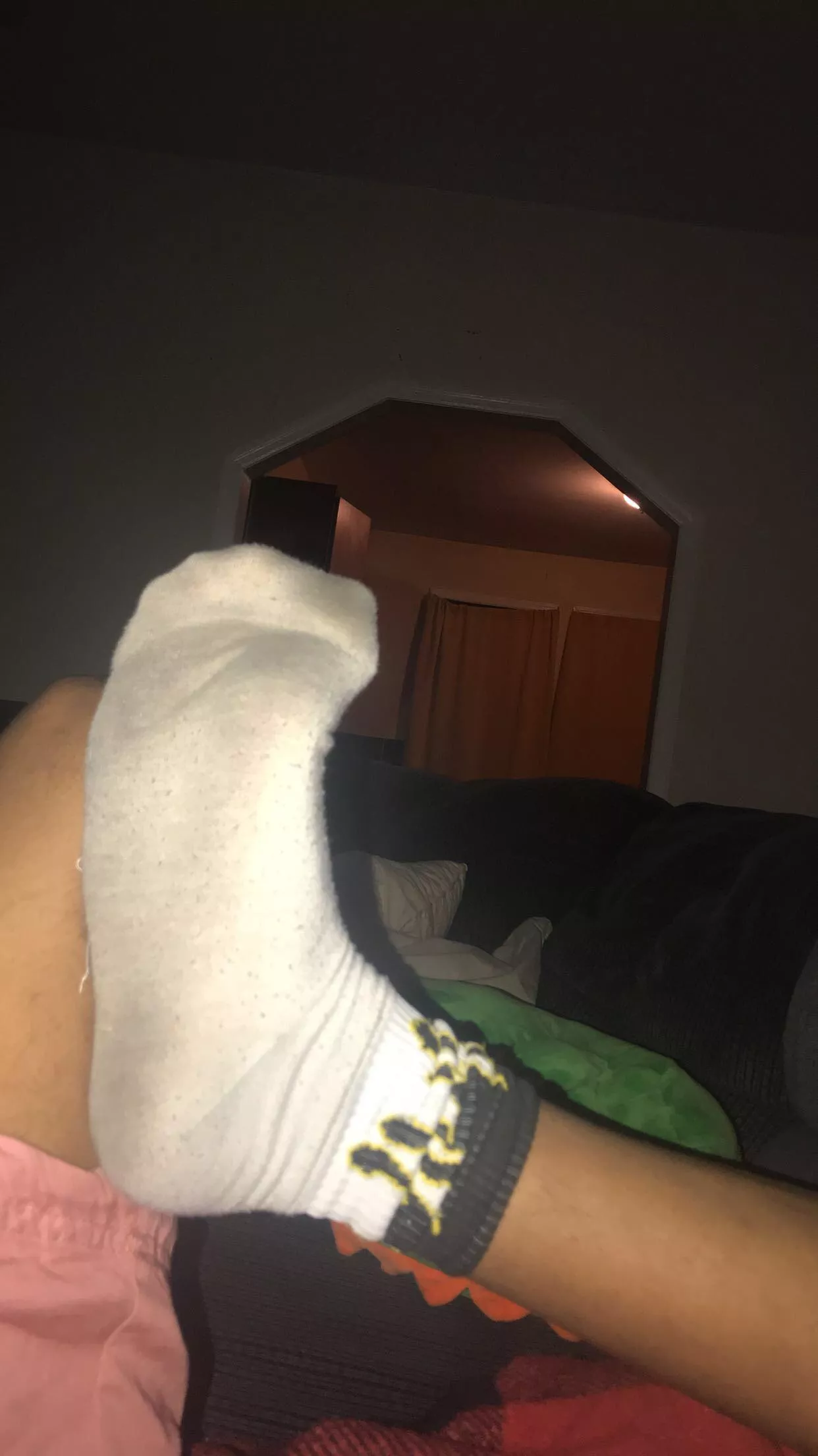 How smelly do you think my feet are?