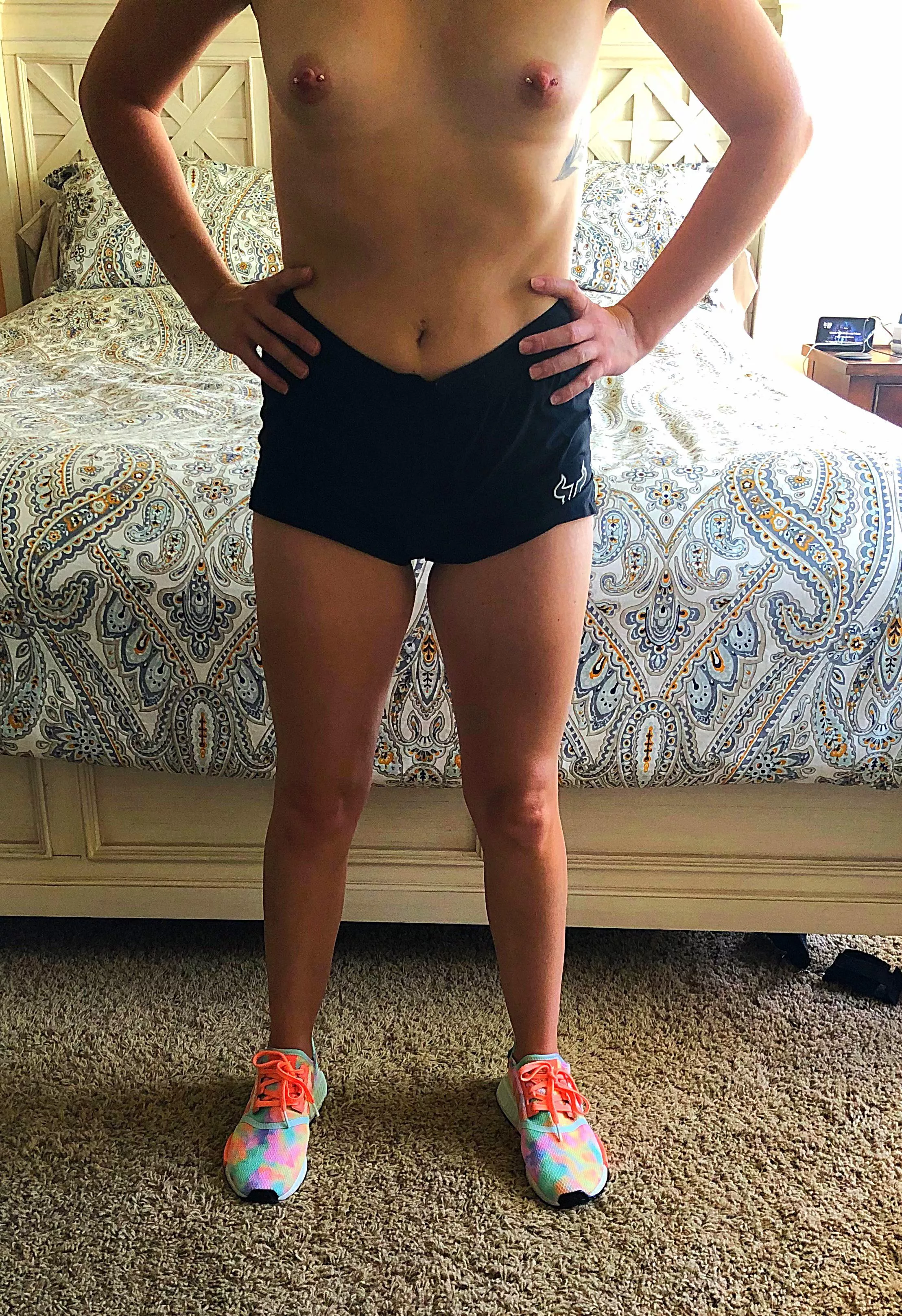 How’s a Run and Then Some Sweaty Sex Sound?