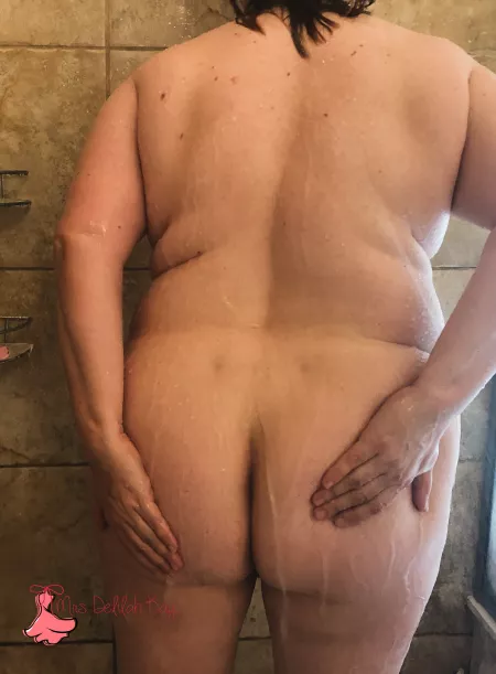 Hubby caught me washing my ass...