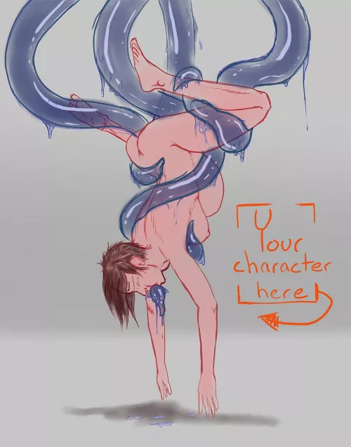 Hung upside down and filled all the way through