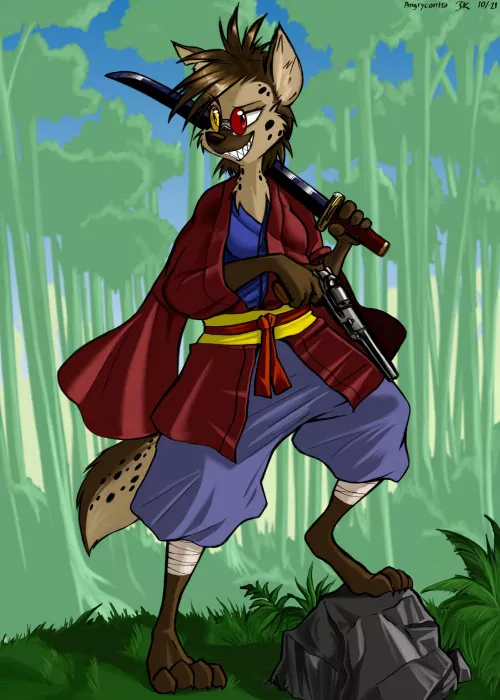 Hyena Bandit (art by me)