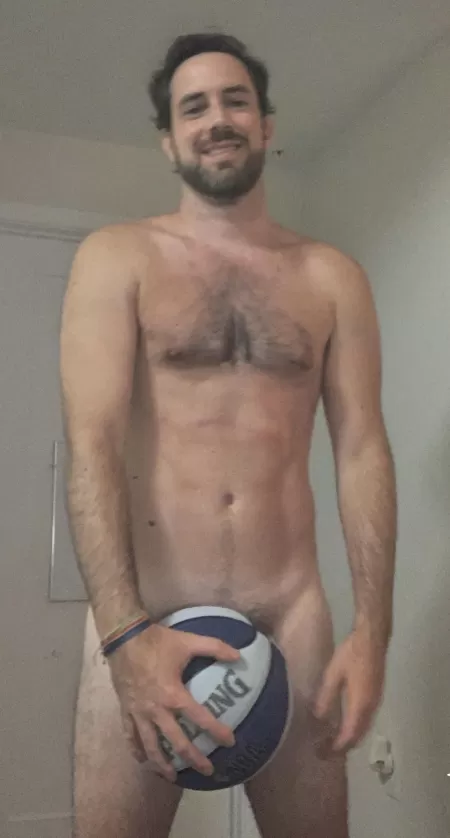 I am 6’3” of course I play basketball! Should I move the ball?