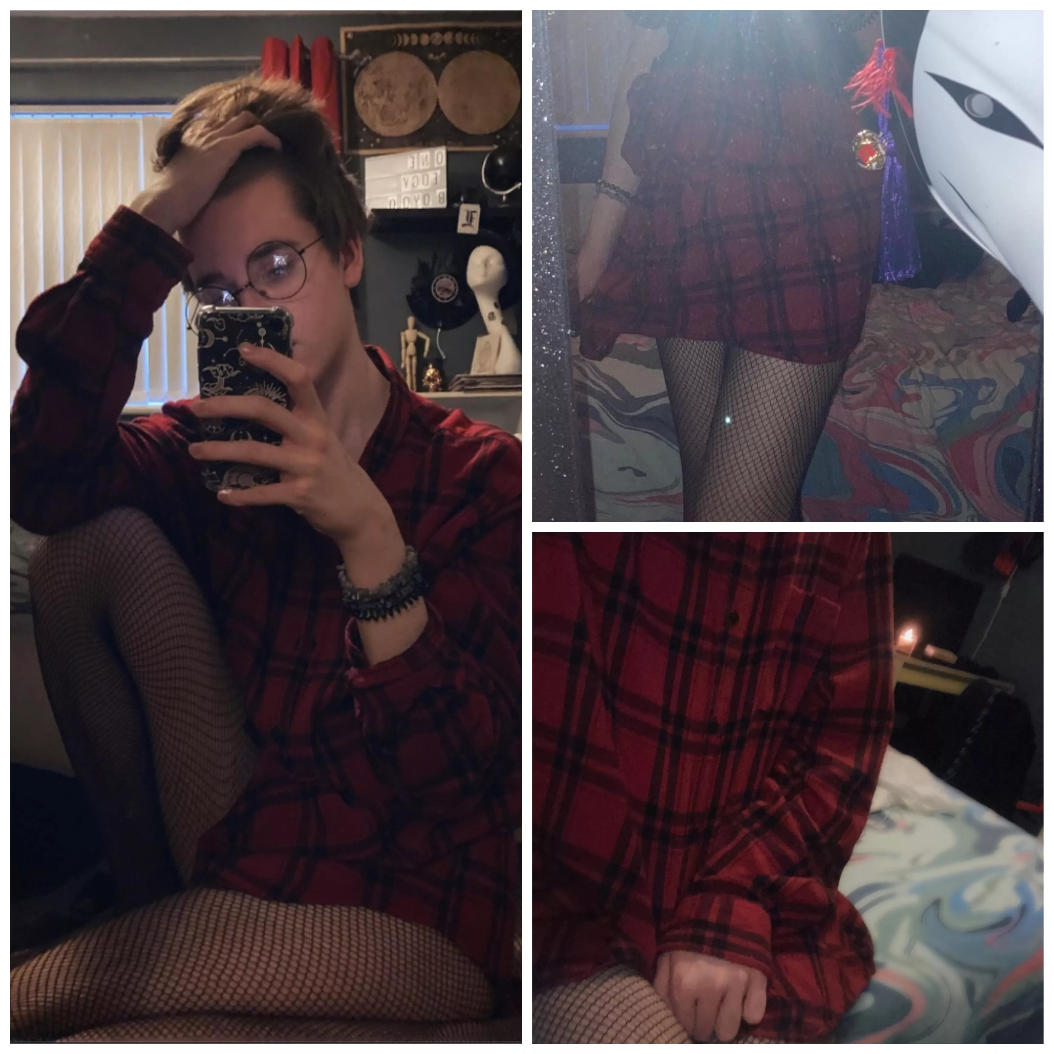 🦊I can turn this shirt into a skirt hehe🦊