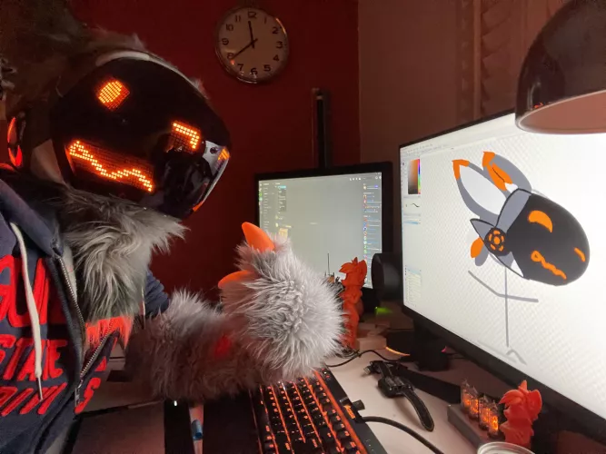 I drew myself! Only took me half an hour to draw :3