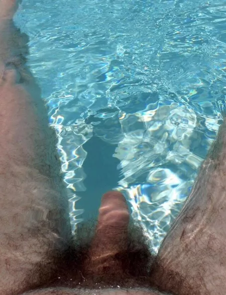 I forgot my trunks, I hope that’s not a problem?