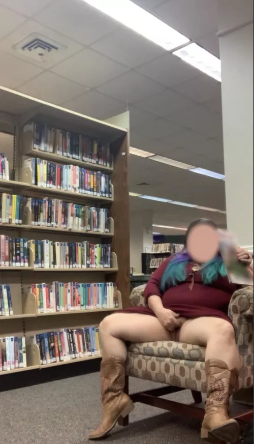 I found the best seat in the library. Want to sit and read with me? 🥺