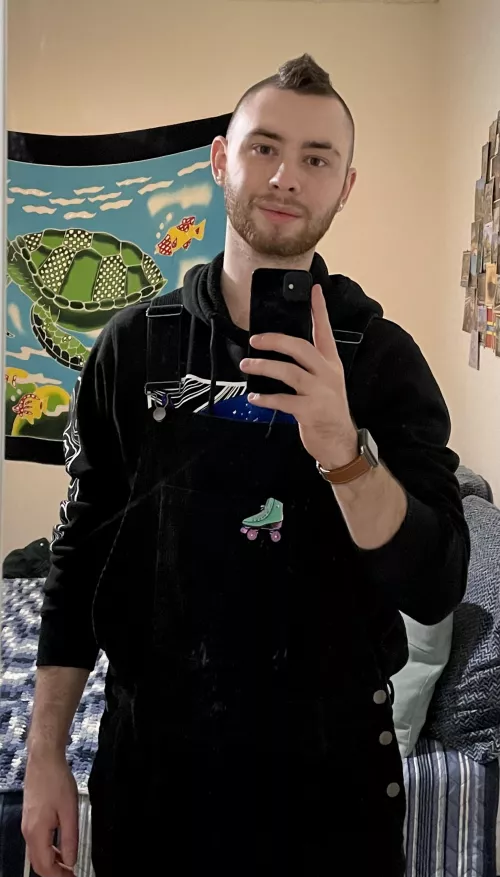 I got a new job in a new city, so I celebrated with new overalls :)