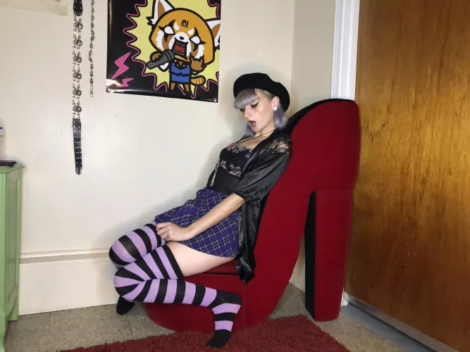 i have something under my skirt for you…