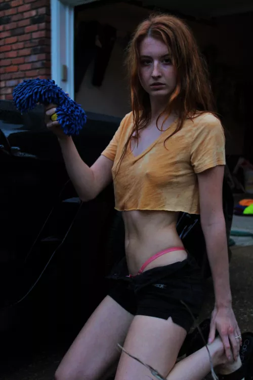 I hope all of you appreciate my outfit choices when doing chores around the house