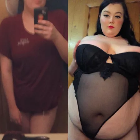 I hope it’s a little noticeable now. 🐷🥰