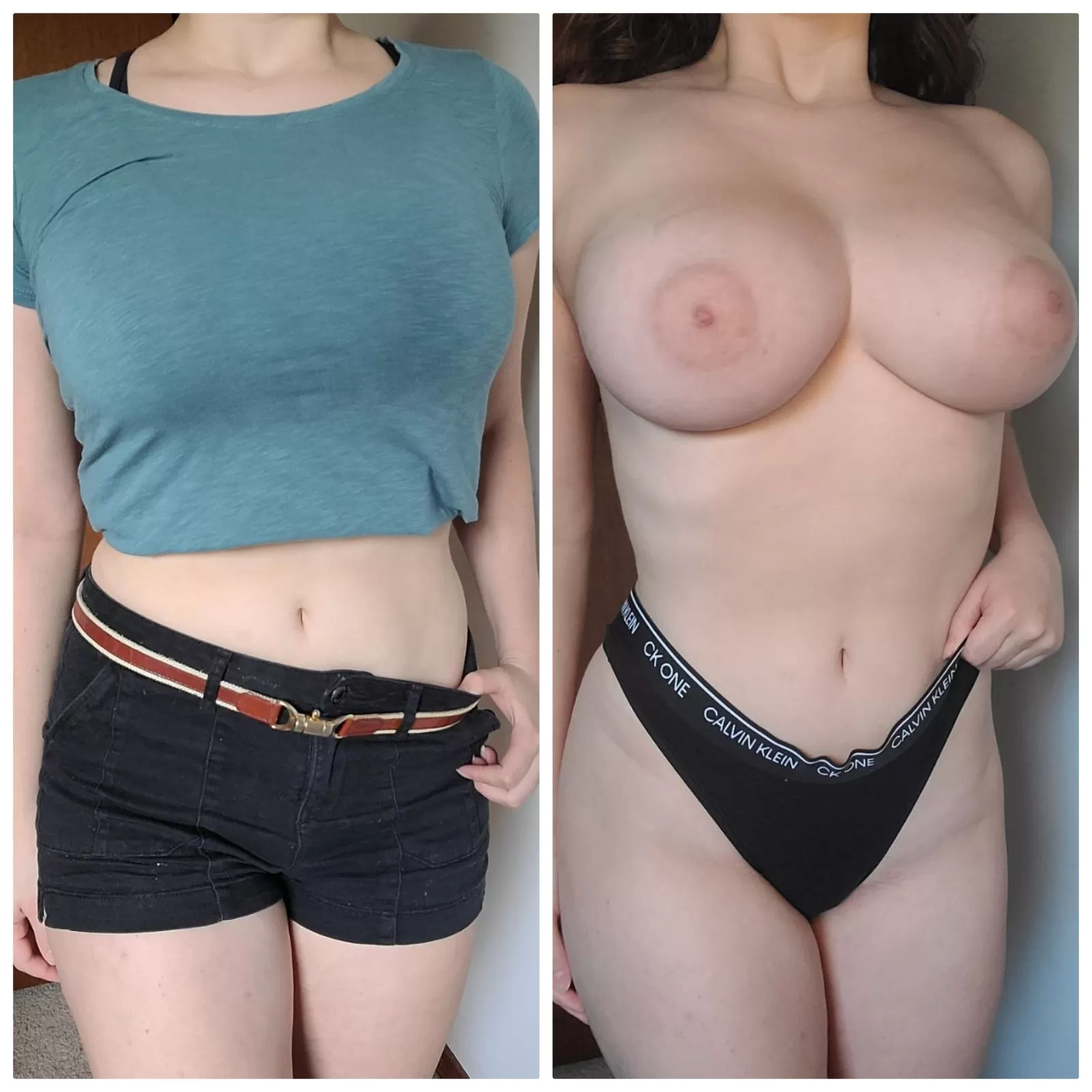 I hope you don't mind my naturally big & perky boobs on here (18f)