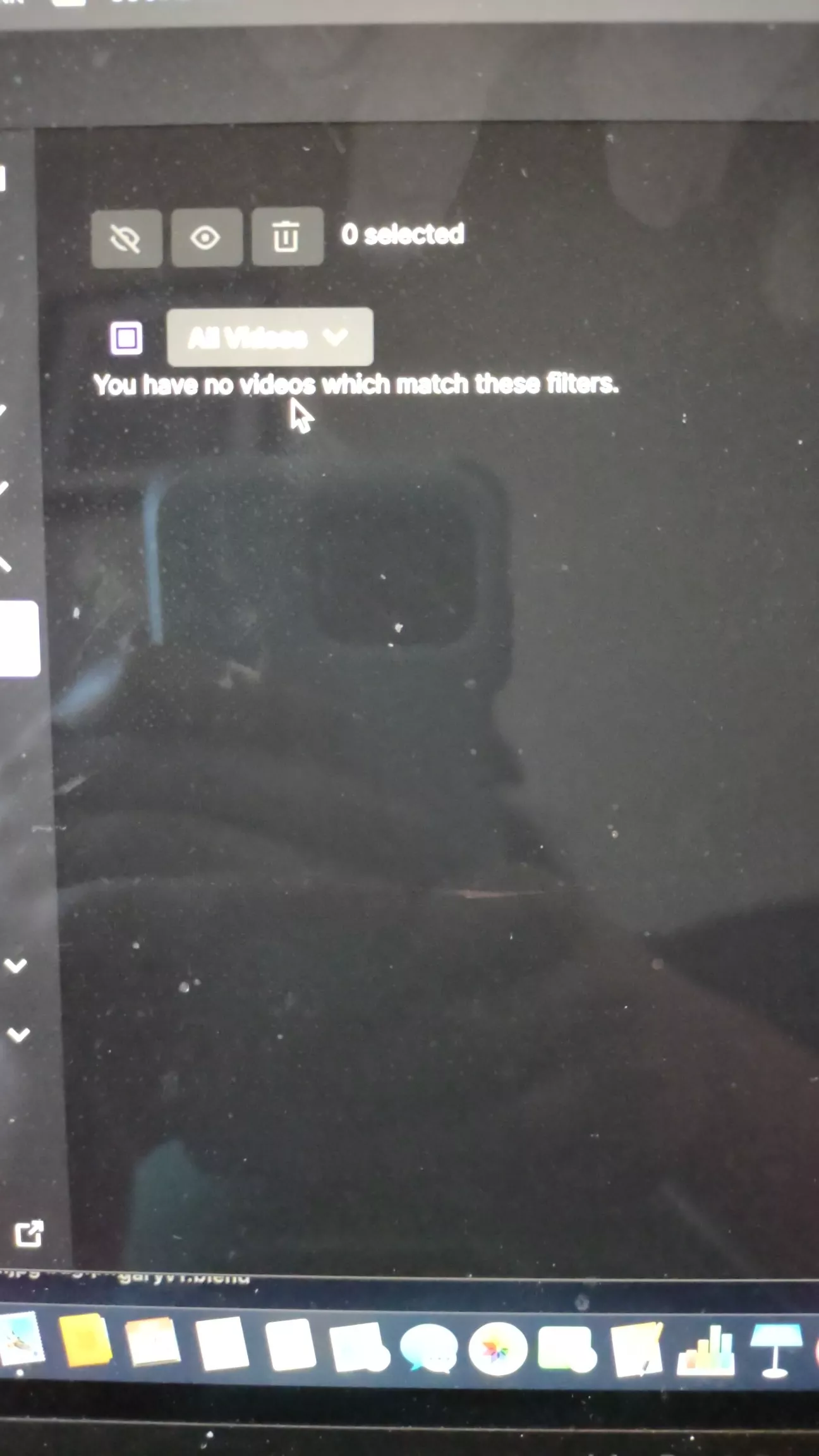I just started streaming, and I'm trying to download my videos. I think I might be able to download the clips I uploaded, but I go into my video manager and get this message. I turned on auto archive on my streaming, so they're all saved somewhere I th I just started streaming, and I'm trying to download my videos. I think I might be able to download the clips I uploaded, but I go into my video manager and get this message. I turned on auto archive on my streaming, so they're all saved somewhere I th