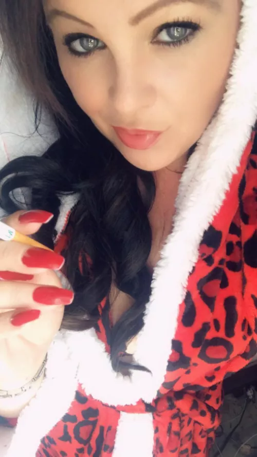 I like my smoke like I like my man. Down my throat.