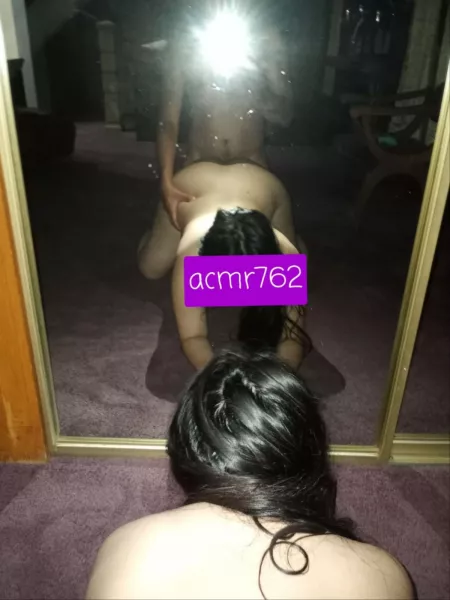 I love being spitroasted. I need one more in the front. 😋