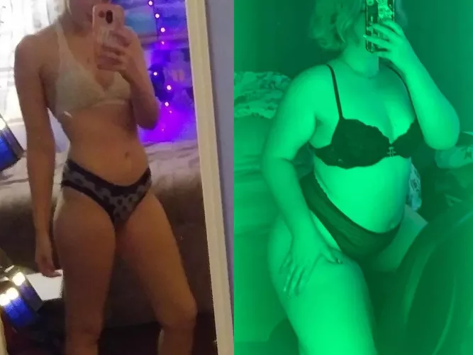 I love how much bigger I've gotten this year, hbu? 🤭