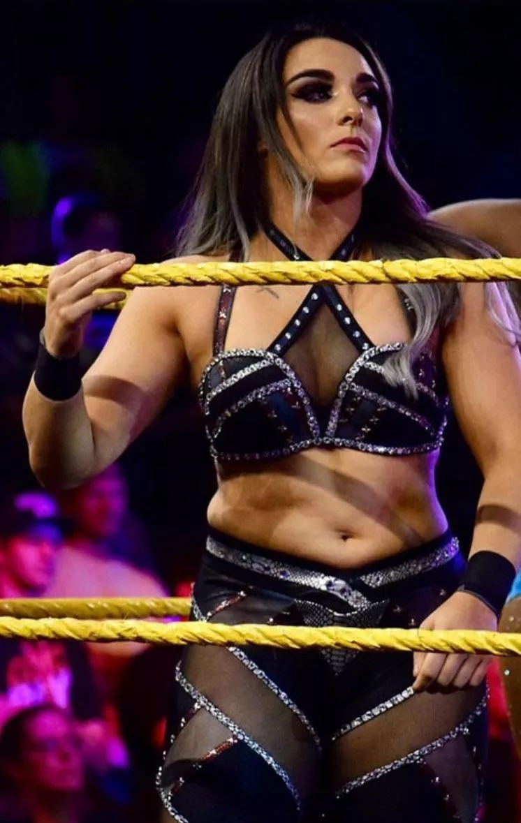 I love imagining Deonna getting stripped down to her bra and thong in the middle of the ring