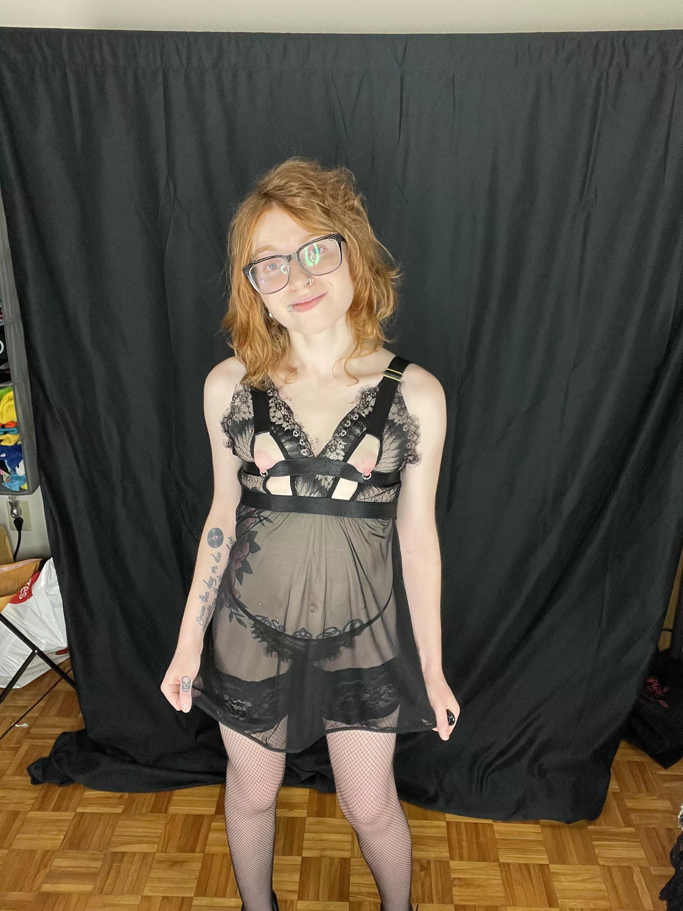 I love lingerie.