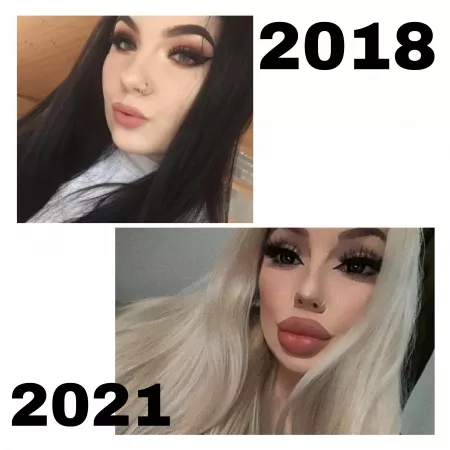 i love my bimbofication into barbie doll😈💋