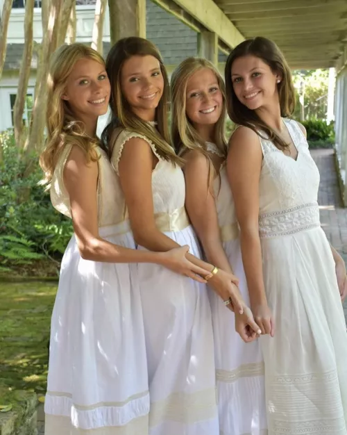 I love white dresses