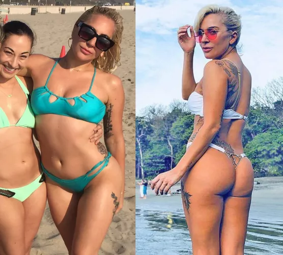 I love working my cock for Lady Gaga's ass