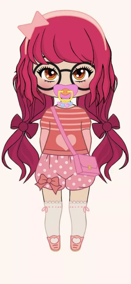 I made a little me 💕