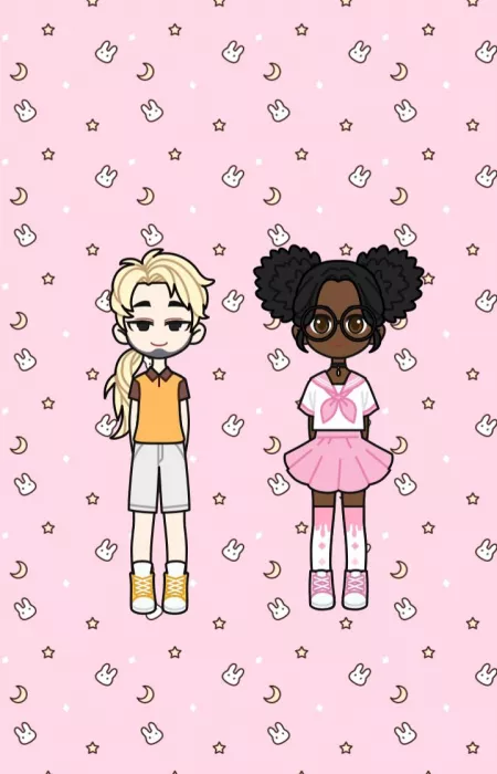 💖I made an avatar and me and my daddy on LilyStory💖