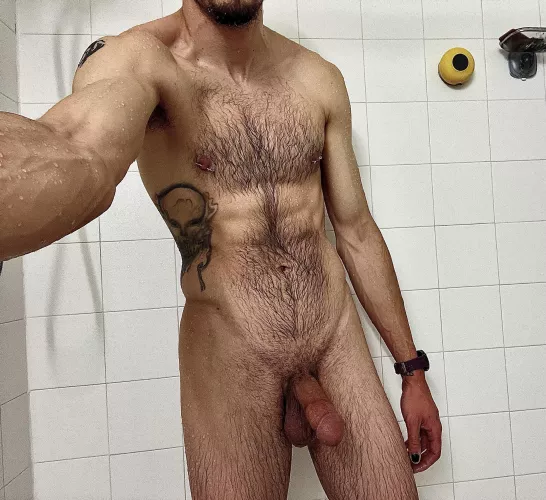 I need someone to wash my back for me any volunteers?